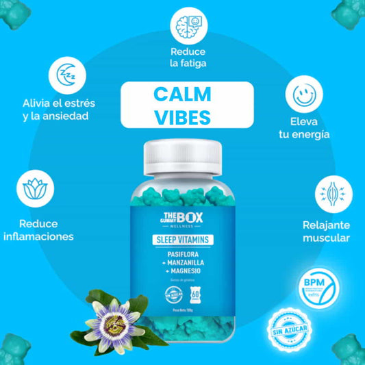 CALM VIBES GOMITAS PARA DOMIR MEJOR