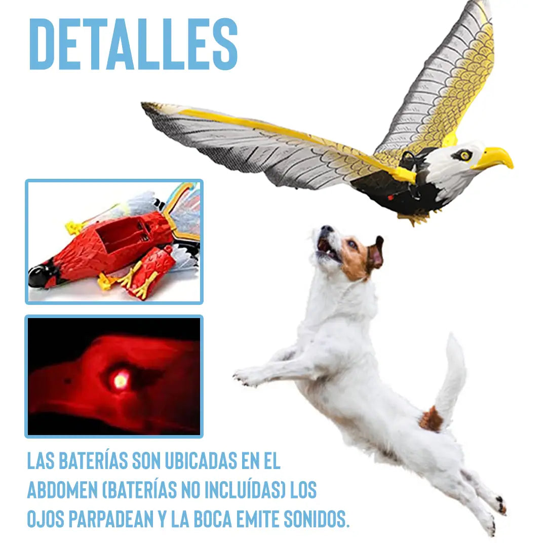 PET FLYER AVES VOLADORAS DE SUSPENSIÓN ELÉCTRICA PARA TUS PELUDITOS