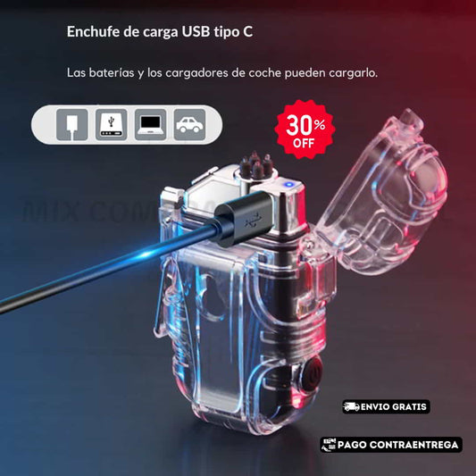 MECHERA DE PLASMA. 100% ELECTRICA USALA CON CARGADOR TIPO C