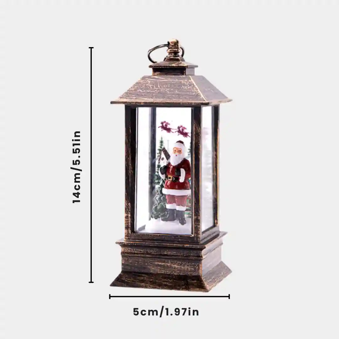 Farol de Navidad🎄Sonidos Navideños, Efecto de Nieve en Movimiento➕Envio Gratis