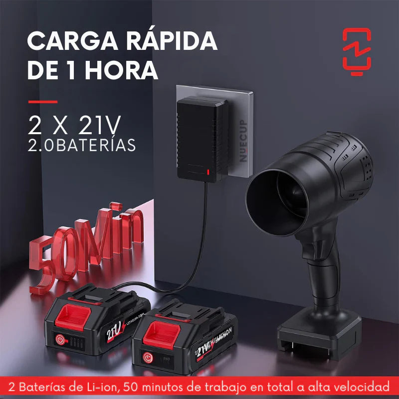 Soplador de Aire Potente 2024 ➕ Batería y Cargador➕ ENVIO GRAIS