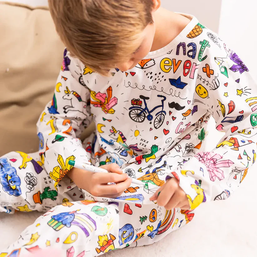 PIJAMA INFANTIL KIDDO WORLD ➕MARCADORES GRATIS