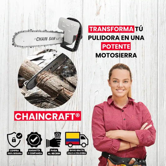 CHAINCRAFT®️ EL AMIGO PERFECTO PARA TU PULIDORA ➕ E-book Gratis de Carpinteria