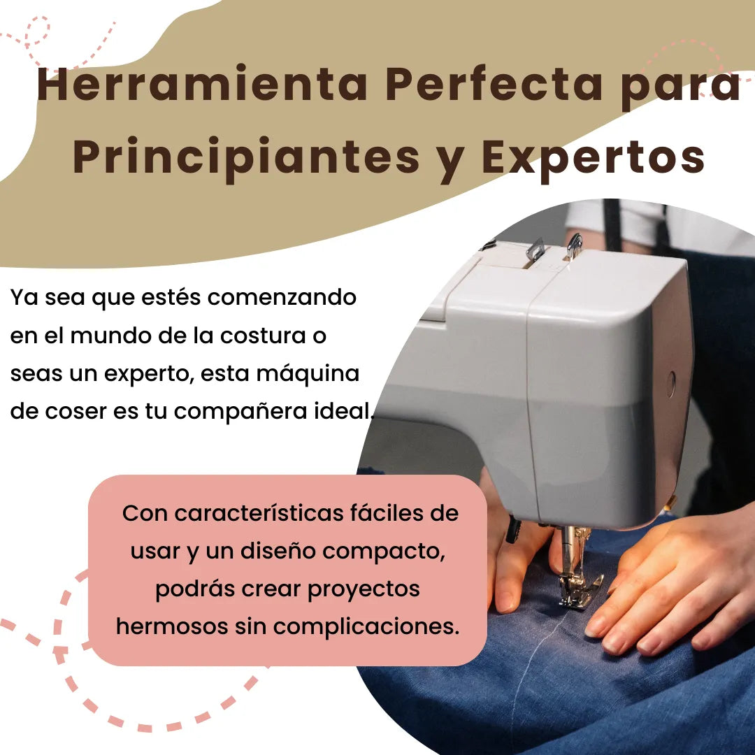 Maquina De Coser Electrica Portatil de 12 Puntadas con MESA➕Regalo Sorpresa