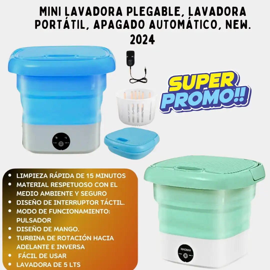 LAVADORA PLEGABLE MINI DONTUMP AMBANCE™