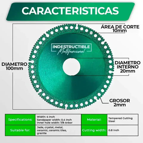 3x DISCO MULTIFUNCIONAL™ ENVIO GRATIS