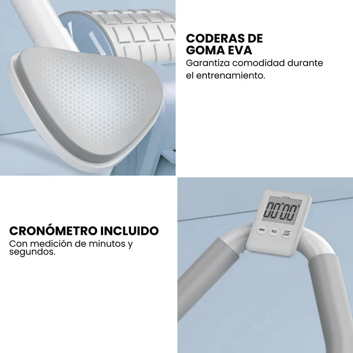 Rodillo Abdominal Con Freno Automatico 100% ORIGINAL