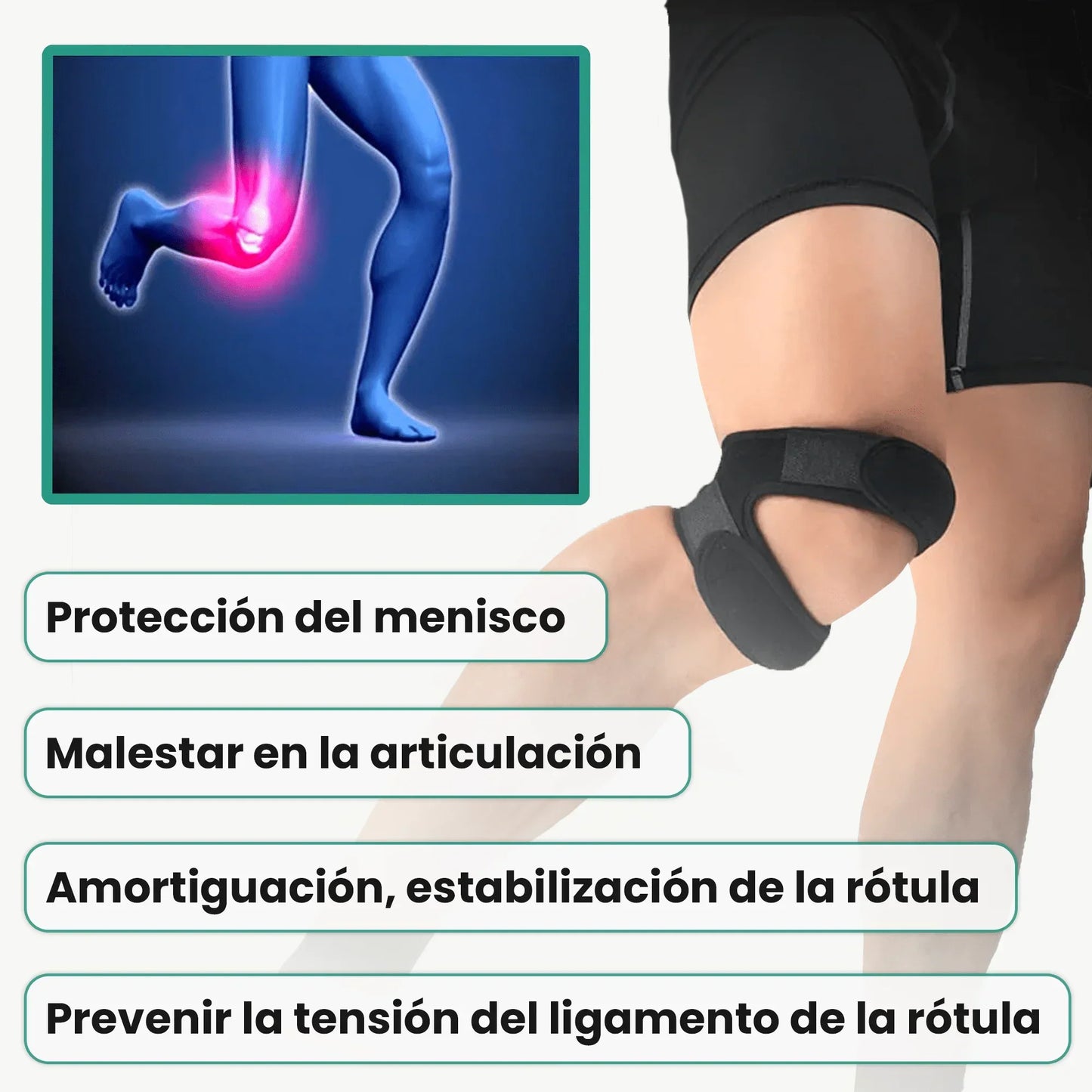 Estabilizador para Rodillas - OrthoPies™ Lleva 2 por 36.250 Cada Rodillera