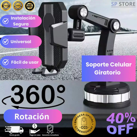 Holder Universal Para Vehiculo 360 grados