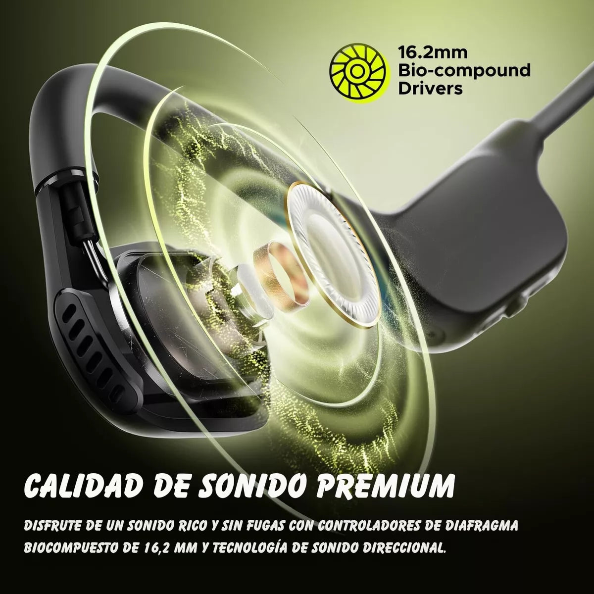 Auriculares de Oído Abierto con Cancelación de Ruido➕Envio Gratis